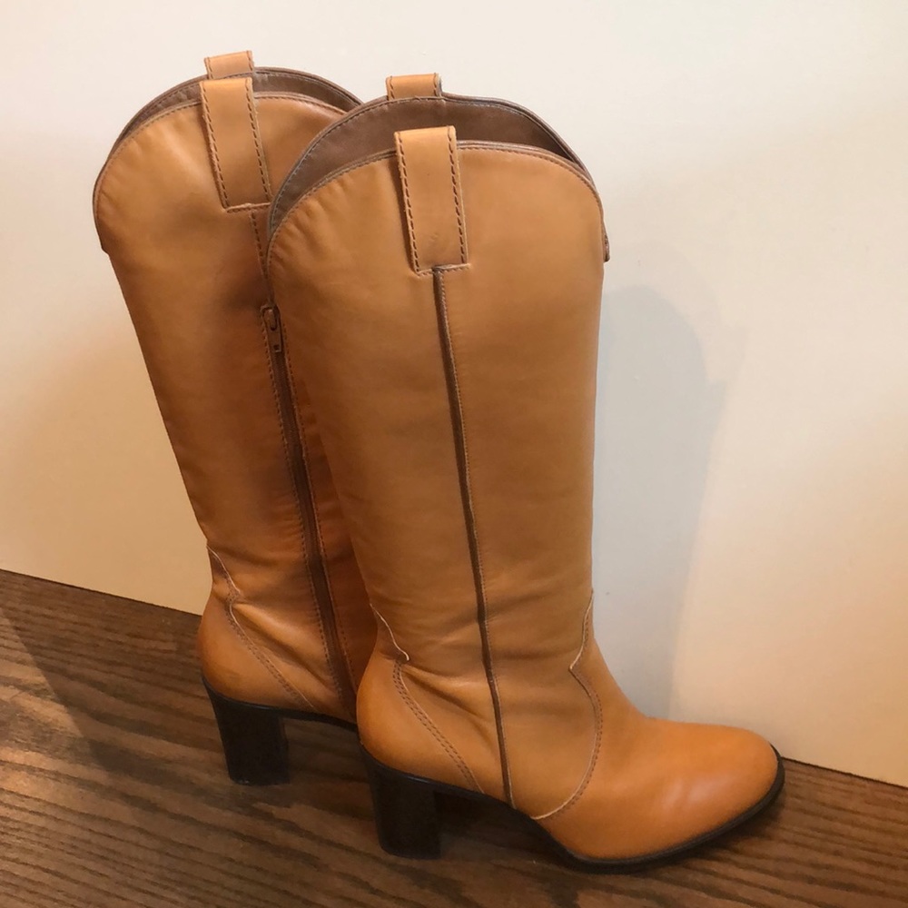 Franco Sarto Western Riding Boot LuggageCaramel 11